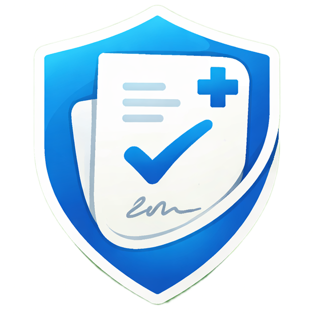 GeniMed - Logo. Gestión médica digital segura con consentimientos y firma electrónica.